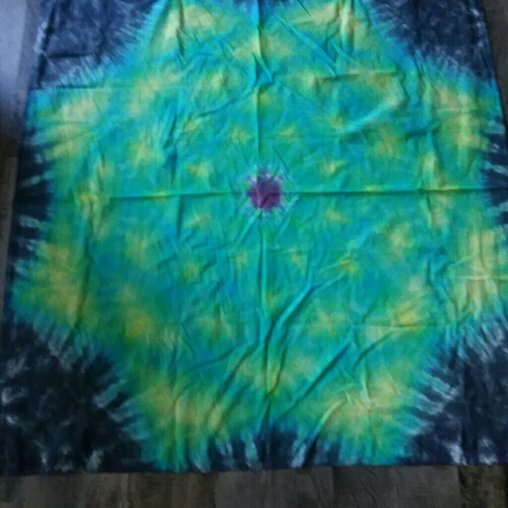 Handmade Tie Dye Tapestry